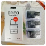展示 OXVA XLIM V3 原廠空煙彈外觀，採用頂部填充設計與透明倉體，適配小蠻牛全系列主機。