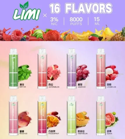 LIMI 8000一次性電子煙_商品主圖